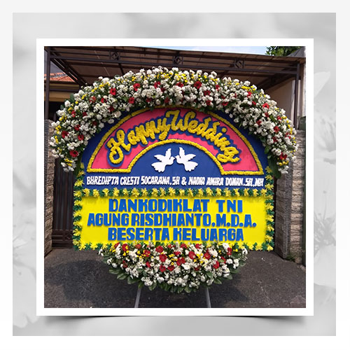 papan bunga happy wedding 13 papan bunga happy wedding 13