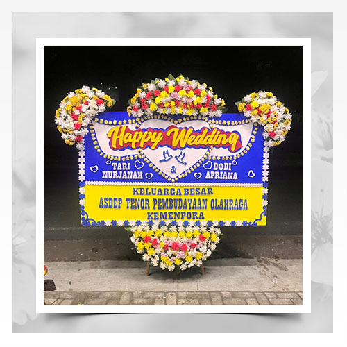 papan bunga happy wedding elegan 37 (salin) papan bunga happy wedding elegan 37 (salin)