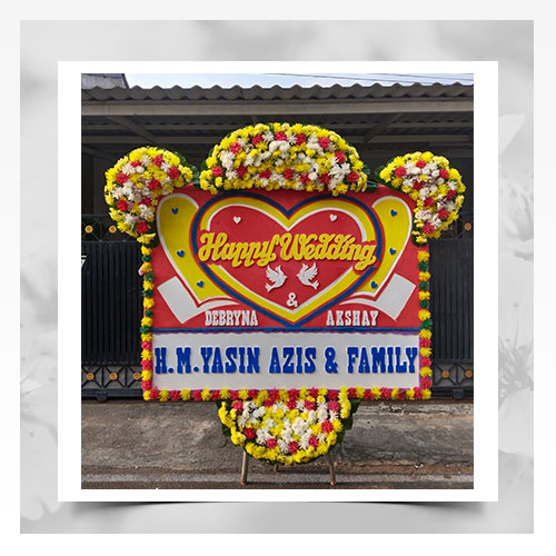 papan bunga happy wedding elegan 39 (salin) papan bunga happy wedding elegan 39 (salin)